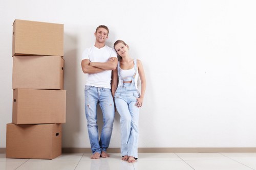 Office removal team planning a commercial move in Eltham