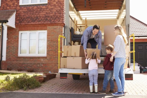 Removals van service for local moves in Eltham