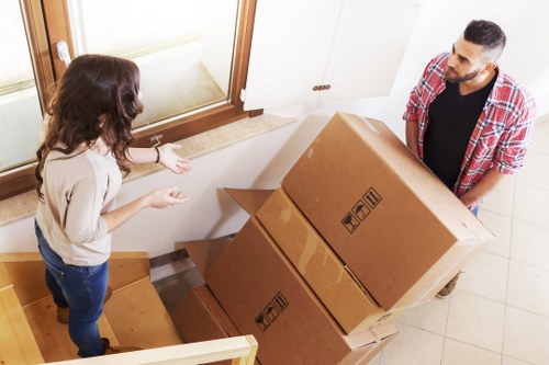 Commercial office move support in Eltham streets and buildings