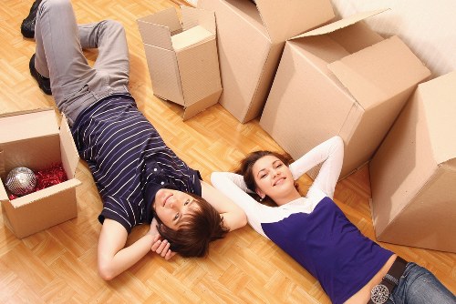 Local commercial removals team handling access in Eltham