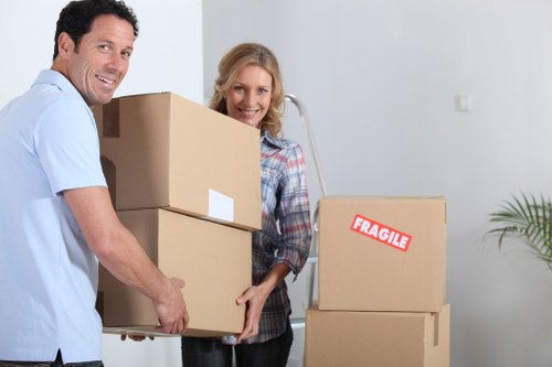 Man and van transport for a small office or business move in Eltham